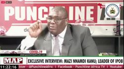HAPPENING NOW! EXCLUSIVE INTERVIEW WITH MAZI NNAMDI KANU BY Dr. David Matsang...